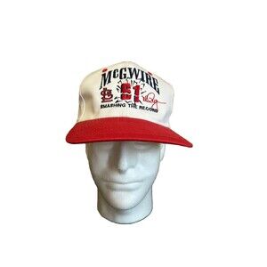 Vintage 90's St Louis Cardinals Mark Mcgwire Homerun Record Snapback Hat NWT
